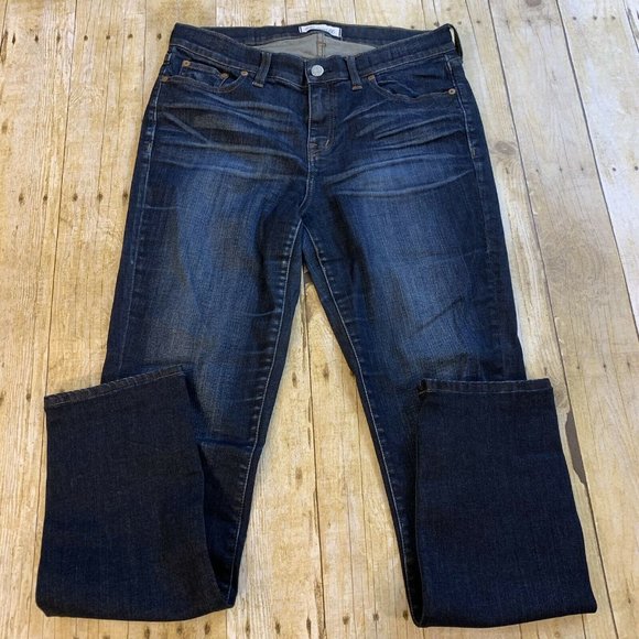 Madewell Denim - Madewell Alley Straight Jeans Waterfall Wash B1555 29 (32X31)